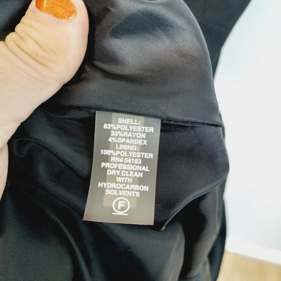 Calvin Klein A-Line Colorblock Dress Size 2 - Picture 6 of 6